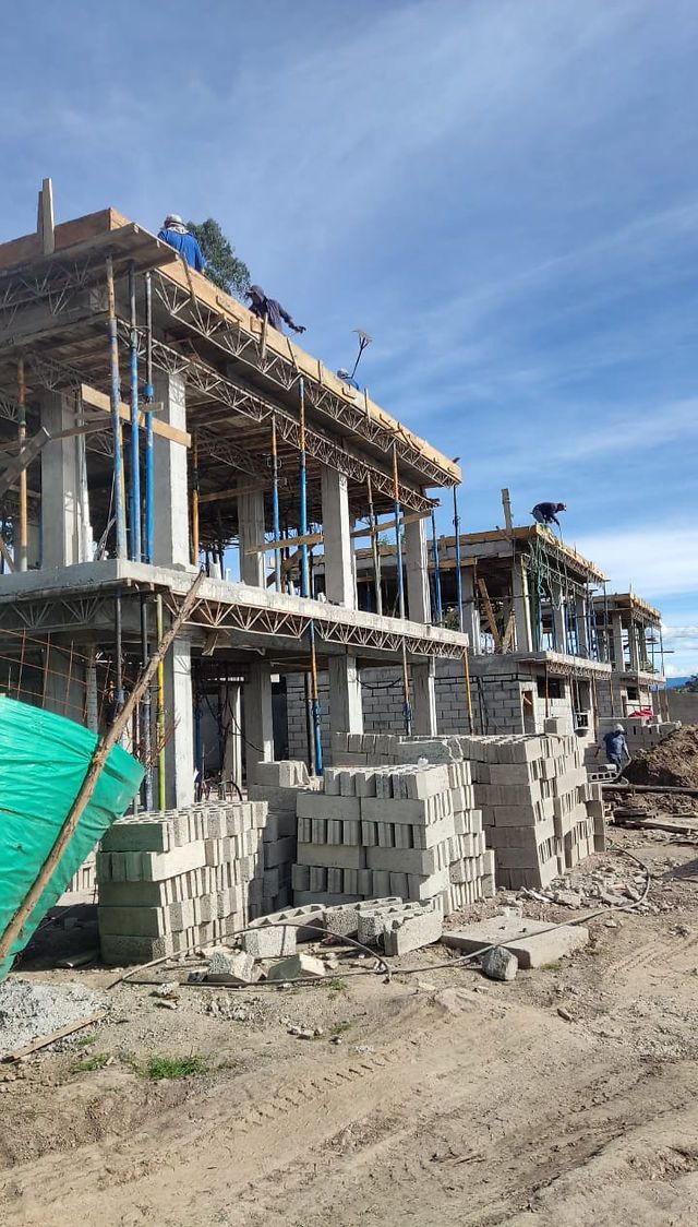 Construcción residencial contemporánea